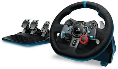 Logitech G29 Racing Wheel for PS5, PS4, PC – Force Feedback & Pedals