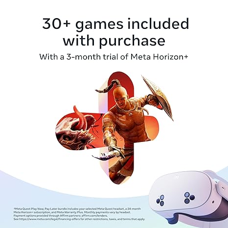 Meta Quest 3S 256GB – Batman: Arkham Shadow + 30 Games with Horizon+ Starter Bundle