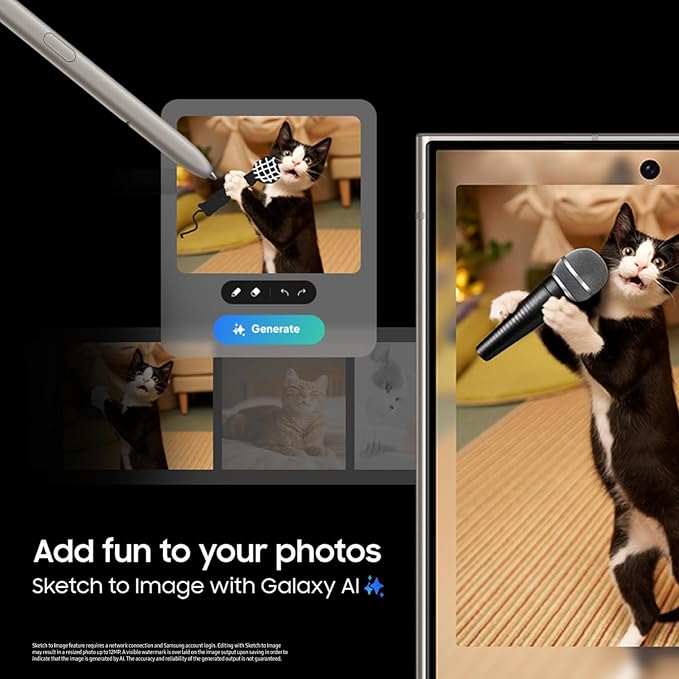 Samsung Galaxy S24 Ultra 256GB – 200MP AI Camera, S Pen,Titanium Yellow