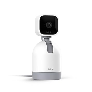 Blink Mini Pan-Tilt – Indoor Smart Security Camera with HD Video & Audio