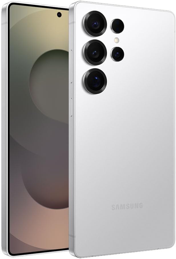 Samsung Galaxy S25 Ultra 256GB – AI Camera, S Pen, Titanium Whitesilver (2025)