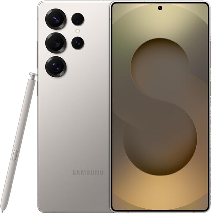 Samsung Galaxy S25 Ultra 256GB – AI Camera, S Pen, Titanium Gray (2025)