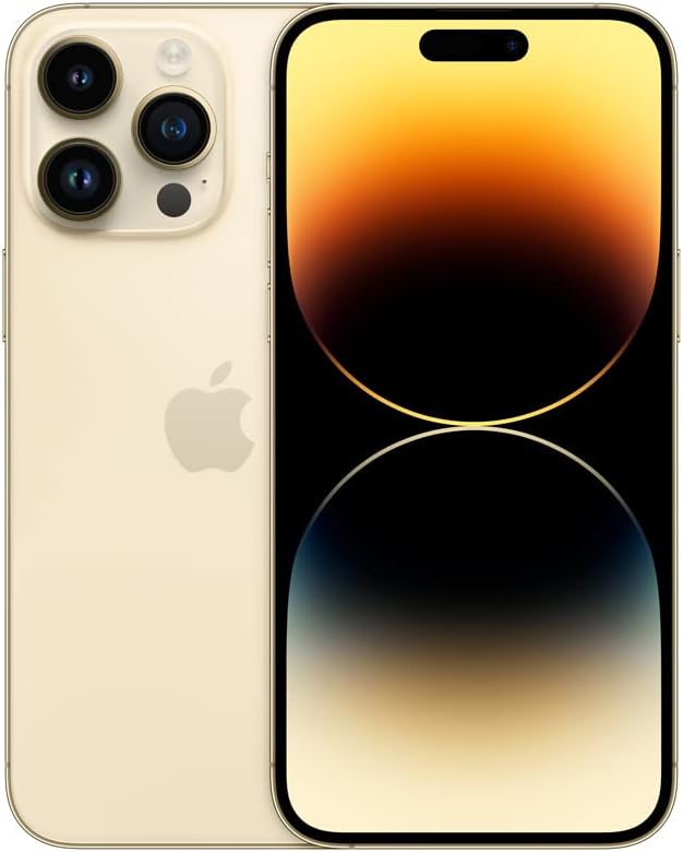 (Renewed Premium) Apple iPhone 14 Pro Max, 512GB, Gold - Unlocked
