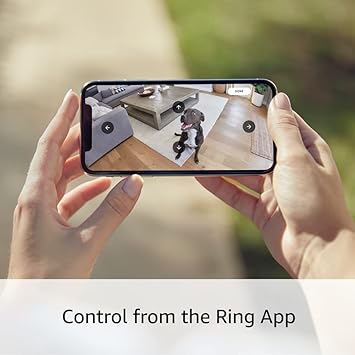 Ring Pan-Tilt Mount – For Stick Up Cam Plug-In, Indoor/Outdoor Use