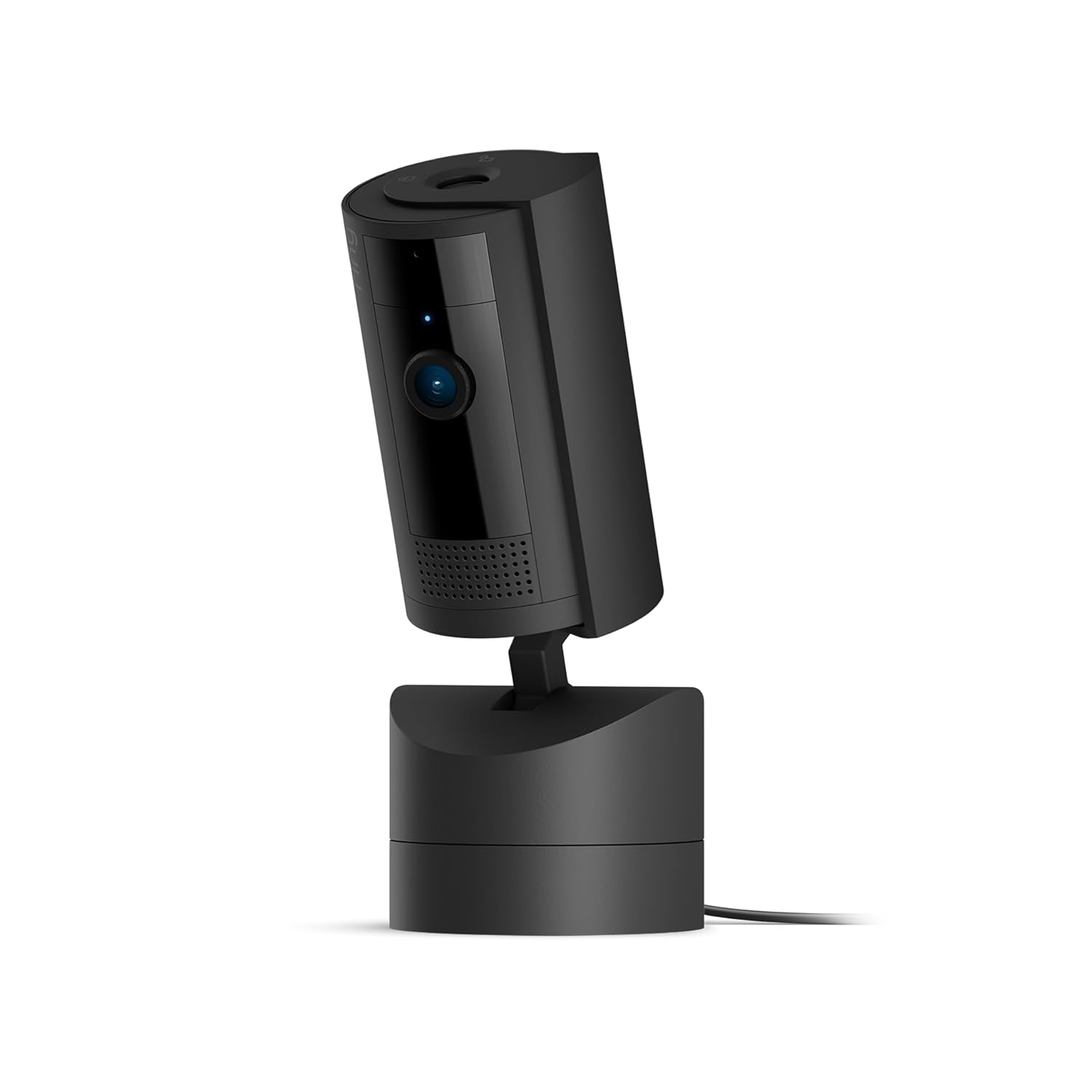 Ring Pan-Tilt Indoor Cam – 360° View, HD Video & Two-Way Talk (Black)