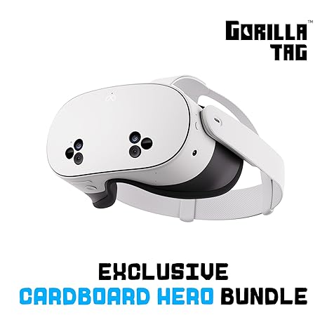 Meta Quest 3S 128GB – Gorilla Tag Hero Bundle + Mixed Reality Headset