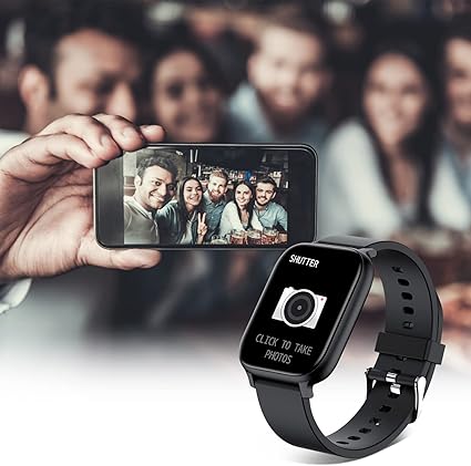 Smartwatch for iPhone & Android – 1.83" Touch, IP68, Heart Monitor