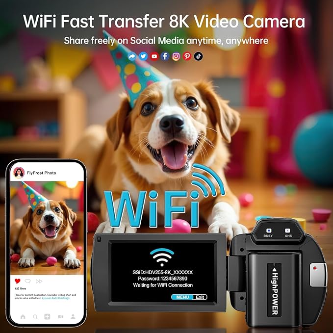 AquaZoom 88MP Camcorder: Surf, Sand & Stunning Detail"