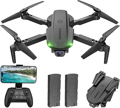 Mini RC Drone for Kids & Adults – SIMREX X800, 1080P Camera, 3D Flip, 3 Speeds