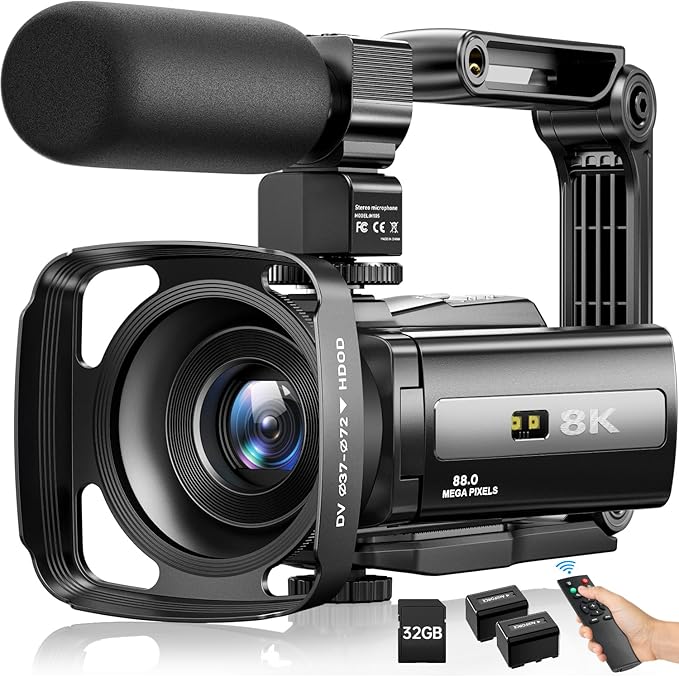 AquaZoom 88MP Camcorder: Surf, Sand & Stunning Detail"