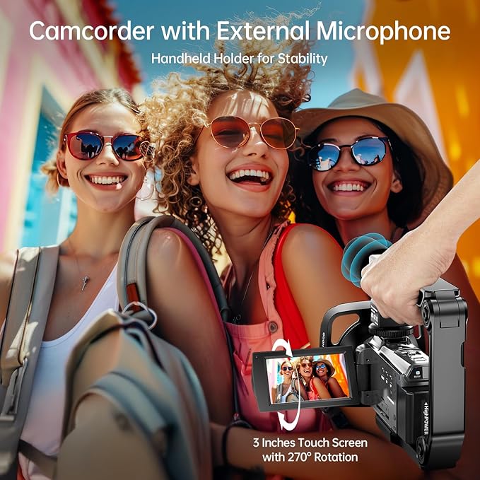 AquaZoom 88MP Camcorder: Surf, Sand & Stunning Detail"