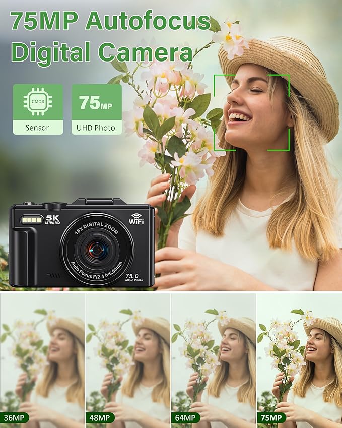 SeaZoom Vlogger: Dive Deep with 18X Focus & WiFi Sharing