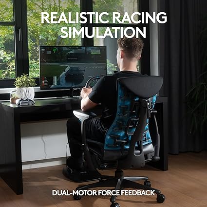Logitech G29 Racing Wheel for PS5, PS4, PC – Force Feedback & Pedals