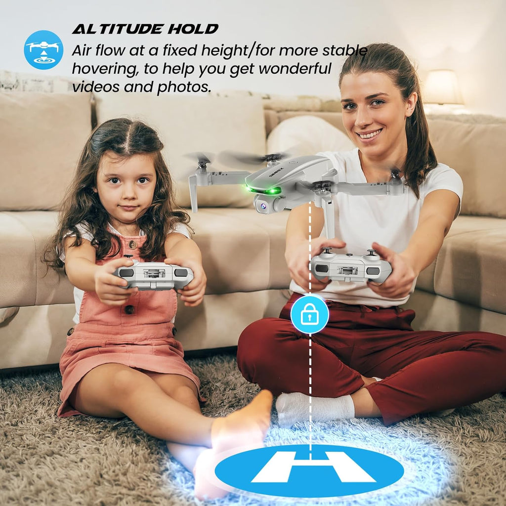 Mini RC Drone for Kids & Adults – SIMREX X800, 1080P Camera, 3D Flip, 3 Speeds