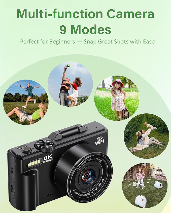 SeaZoom Vlogger: Dive Deep with 18X Focus & WiFi Sharing